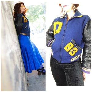 Vintage 83 Letterman Jacket